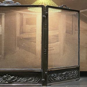 Greene and Greene metalwork at the hearth